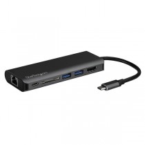 StarTech.com Docking Station USB-C, 1x HDMI, 1x RJ-45, Negro - Envío Gratis