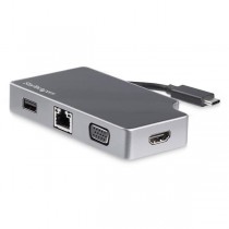 StarTech.com Docking Station DKT30CHVGPD USB-C, 1x USB-C 3.0, 1x USB 3.0, 1x HDMI, 1x RJ-45, 1x VGA, Gris - Envío Gratis