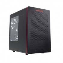 Gabinete Riotoro CR280 con Ventana, Mini-Tower, Mini-ITX, USB 3.1, sin Fuente, Negro/Rojo - Envío Gratis