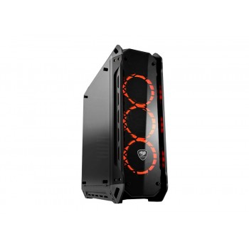 Gabinete Cougar Panzer G con Ventana LED Naranja, Midi-Tower, ATX/CEB/Micro-ATX/Mini-ITX, USB 3.0/2.0, sin Fuente - Envío Gratis