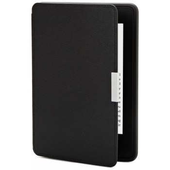 Amazon Funda de Cuero para Kindle Paperwhite, Negro, Resitente al Polvo/Agua/Rayones - Envío Gratis