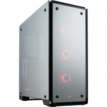 Gabinete Corsair Crystal 570X RGB con Ventana, Midi-Tower, sin Fuente, Negro - Envío Gratis