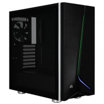 Gabinete Corsair Carbide SPEC-06 RGB con Ventana, LED RGB, Midi-Tower, Mini-ITX/MicroATX/ATX, sin Fuente, Negro - Envío Gratis