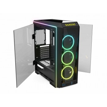 Gabinete Gamdias TALOS P1 con Ventana RGB, Midi-Tower, ATX/EATX/Micro-ATX/Mini-ITX, USB 2.0/3.1, sin Fuente - Envío Gratis