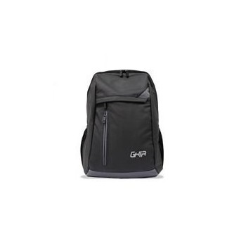 Ghia Mochila de Poliéster GM-003 para Laptop 15.6", Negro/Gris - Envío Gratis