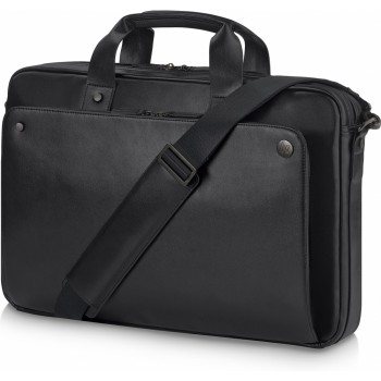 HP Maletín de Cuero Superior Executive para Laptop 15.6", Negro - Envío Gratis