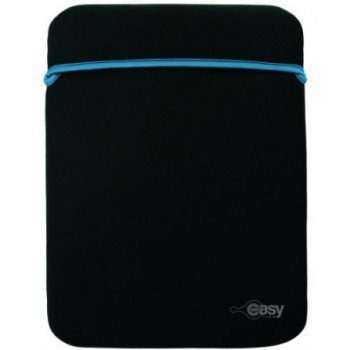 Easy Line Funda Reversible de Neopreno, 14'' Negro/Azul (EL-993568) - Envío Gratis