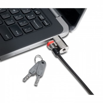 Kensington Candado de Llave para Laptops ClickSafe, 1.8 Metros, Negro - Envío Gratis