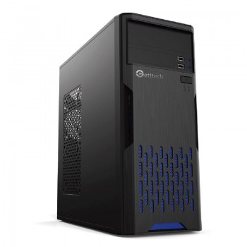 Gabinete Getttech GG1801 con Ventana, Midi-Tower, ATX/Micro-ATX, USB 2.0, Negro - Envío Gratis