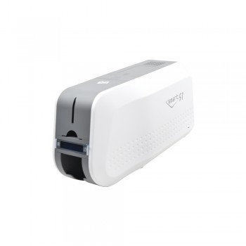 IDP SMART-51S, Kit Impresora de Credenciales, 300 x 300 DPI, USB 2.0, Gris/Blanco - incluye Cinta a Color, 100 Tarjetas - Envío 