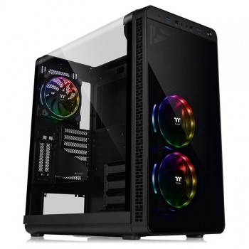 Gabinete Thermaltake View 37 con Ventana, Midi-Tower, ATX/EATX/Micro-ATX/Mini-ITX, USB 2.0/3.0, sin Fuente, Negro - Envío Gratis