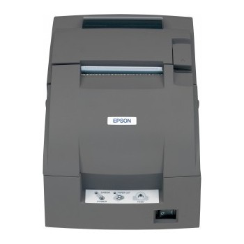 Epson TM-U220B, Impresora de Tickets, Matriz de Puntos, Alámbrico, Ethernet, Negro - incluye Fuente de Poder, sin Cables - Envío