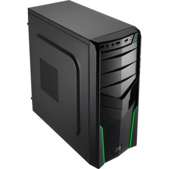 Gabinete Aerocool V2X Green Edition, Midi-Tower, ATX/micro-ATX/mini-iTX, USB 2.0/3.0, sin Fuente, Verde - Envío Gratis