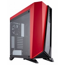 Gabinete Corsair Carbide SPEC OMEGA con Ventana, Midi-Tower, ATX/Micro-ATX/Mini-ITX, USB 3.0, sin Fuente, Negro/Rojo - Envío Gra