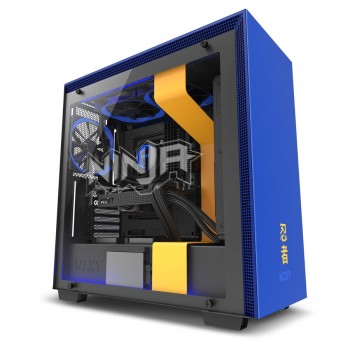 Gabinete NZXT H700i Ninja con Ventana, Midi-Tower, EATX/Micro-ATX/Mini-ITX, USB 3.0/2.0, sin Fuente, Negro/Azul - Envío Gratis