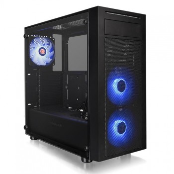 Gabinete Thermaltake Versa J22 con Ventana, Midi-Tower, ATX,Micro-ATX,Mini-ATX, USB 2.0/3.0, sin Fuente, Negro - Envío Gratis