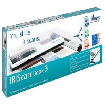 Scanner I.R.I.S. IRIScan Book 3, 900 x 900DPI, Escáner Color, USB 2.0, Blanco - Envío Gratis