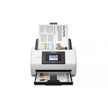 Scanner Epson WorkForce DS-780N, 600 x 600 DPI, Escáner Color, USB 3.0, Negro/Blanco - Envío Gratis