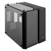 Gabinete Corsair Crystal 280X con Ventana, Micro-Tower, ATX, USB 3.0, sin Fuente, Negro - Envío Gratis