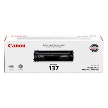 Tóner Canon 137 Negro, 2400 Páginas - Envío Gratis