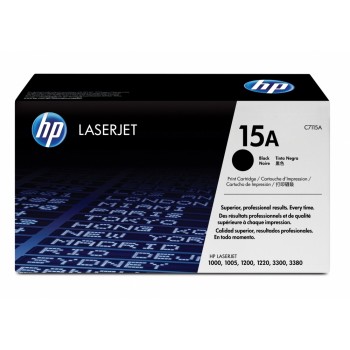 Tóner HP 15A Negro, 2500 Páginas - Envío Gratis