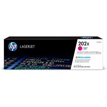 Tóner HP 202X Magenta, 2500 Páginas - Envío Gratis