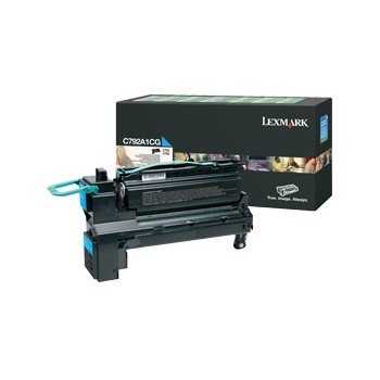 Tóner Lexmark Programa Retorno C792A1CG Cyan, 6000 Páginas - Envío Gratis