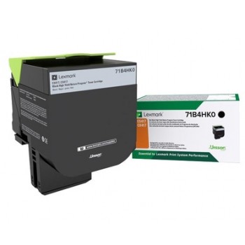 Tóner Lexmark 71B4HK0 Extra Alto Rendimiento Negro, 6000 Páginas - Envío Gratis