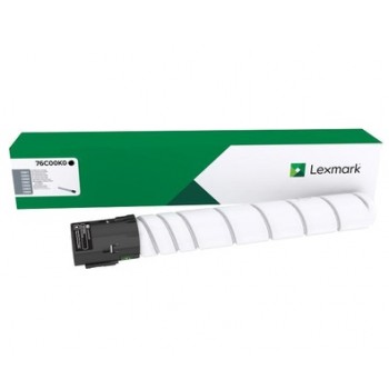 Tóner Lexmark 76C00K0 Negro, 18.500 Páginas - Envío Gratis