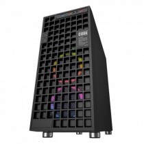 Gabinete Eagle Warrior Cube con Ventana RGB, Tower, ATX/Micro-ATX, USB 2.0/3.0, sin Fuente, Negro - Envío Gratis