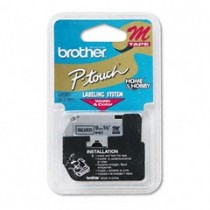 Cinta Brother M921 Negro sobre Plata, 9mm x 8m - Envío Gratis