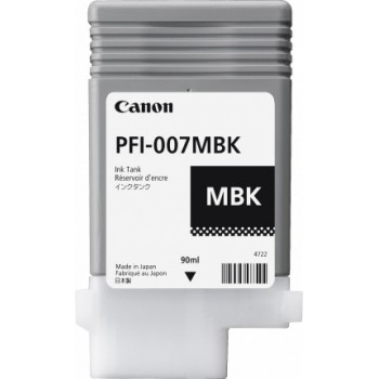 Tanque de Tinta Canon PFI-007MBK Negro Mate, 90ml - Envío Gratis