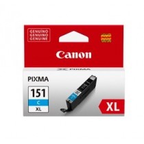 Tanque de Tinta Canon CLI-151 C XL Cyan 11ml, 700 Páginas - Envío Gratis