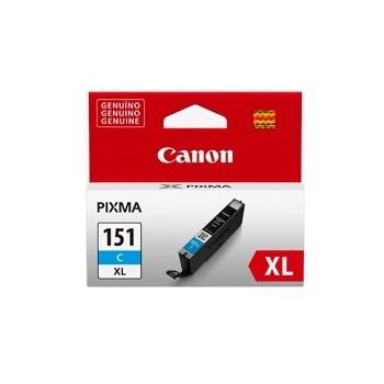 Tanque de Tinta Canon CLI-151 C XL Cyan 11ml, 700 Páginas - Envío Gratis