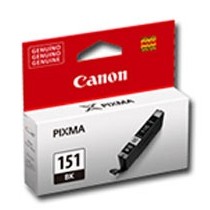 Tanque de Tinta Canon CLI-151BK Negro 7ml - Envío Gratis