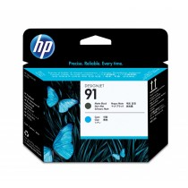 Cabezal HP 91 Negro Mate/Cyan - Envío Gratis