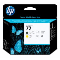 Cabezal HP 72 Negro Mate/Amarillo - Envío Gratis