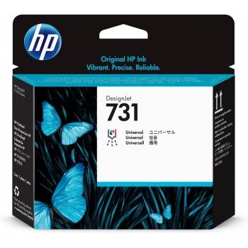 Cabezal HP DesignJet 731 Negro Mate/Negro Fotográfico/Cyan/Magenta/Amarillo/Gris - Envío Gratis