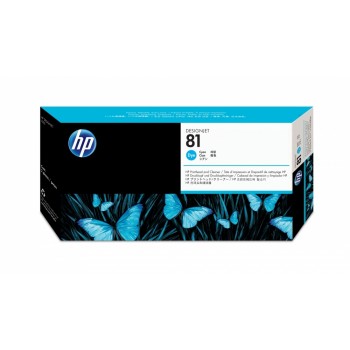 Cabezal HP 81 Cyan y Limpiador de Cabezal - Envío Gratis