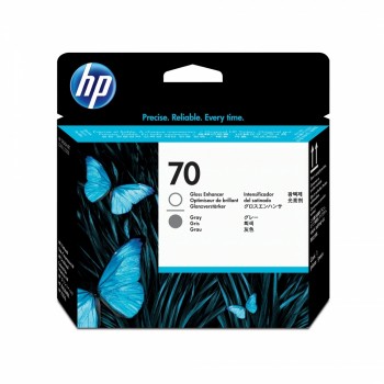 Cabezal HP 70 Gris y Resaltador Brillo - Envío Gratis