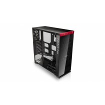 Gabinete In Win 805C RED con Ventana, Midi-Tower, ATX/Micro-ATX/Mini-ATX, USB 2.0/3.0, sin Fuente, Negro/Rojo - Envío Gratis