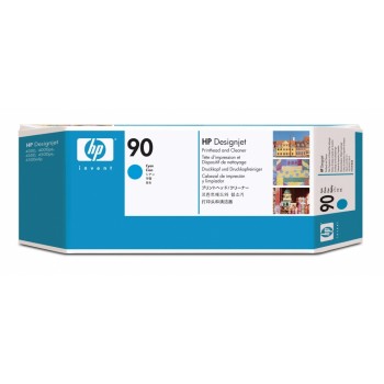 Cabezal HP 90 Cyan y Limpiador de Cabezal - Envío Gratis