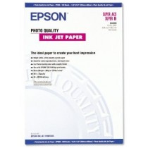 Epson Papel Photo Quality 102 g/m², 100 Hojas A3+, Blanco - Envío Gratis