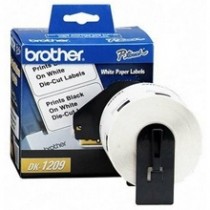 Brother Etiqueta de Dirección Pre-Cortada DK1209, 1-1/7'' x 2-3/7'', 800 Etiquetas - Envío Gratis