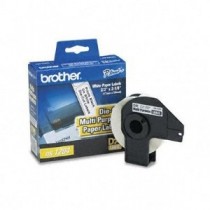 Brother Rollo Etiqueta DK1204, 400 Etiquetas de 1-1/7'' x 100', para Brother QL-500/QL-550 - Envío Gratis