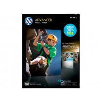 HP Papel Fotográfico Brillante Avanzado, 8.5'' x 11'', 50 Hojas - Envío Gratis