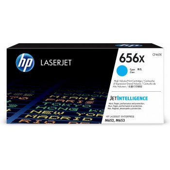 Tóner HP 656X Alto Rendimiento Cyan, 22.000 páginas - Envío Gratis