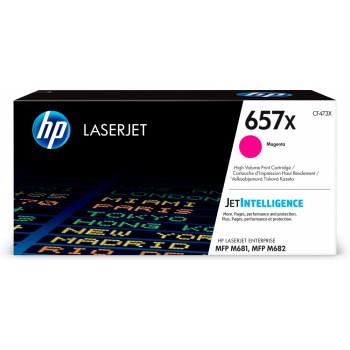 Tóner HP 657X Alto Rendimiento Magenta, 23.000 páginas - Envío Gratis