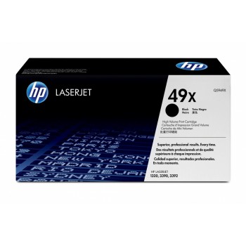 Tóner HP 49X Negro, 6000 Páginas - Envío Gratis