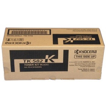 Tóner Kyocera TK-582K Negro, 3500 Páginas - Envío Gratis